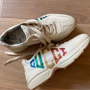 Glitter sneakers - never worn